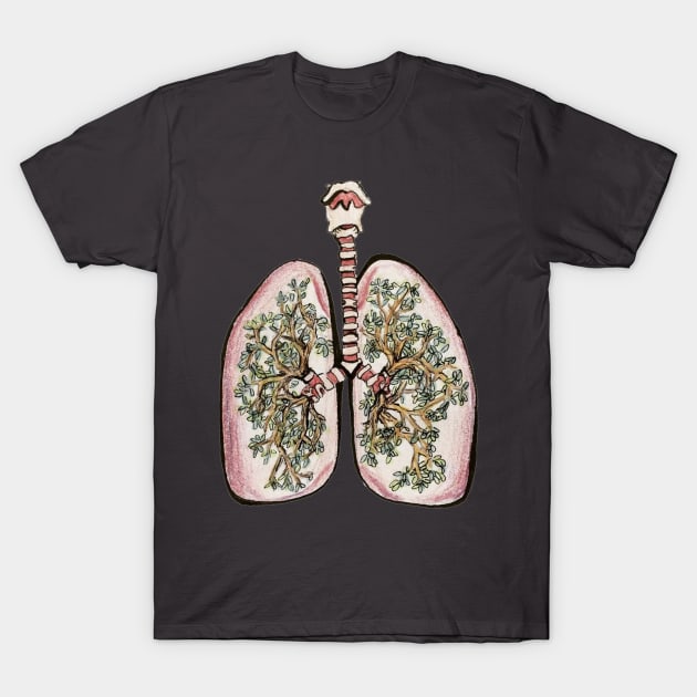 Breathe T-Shirt by HRothstein